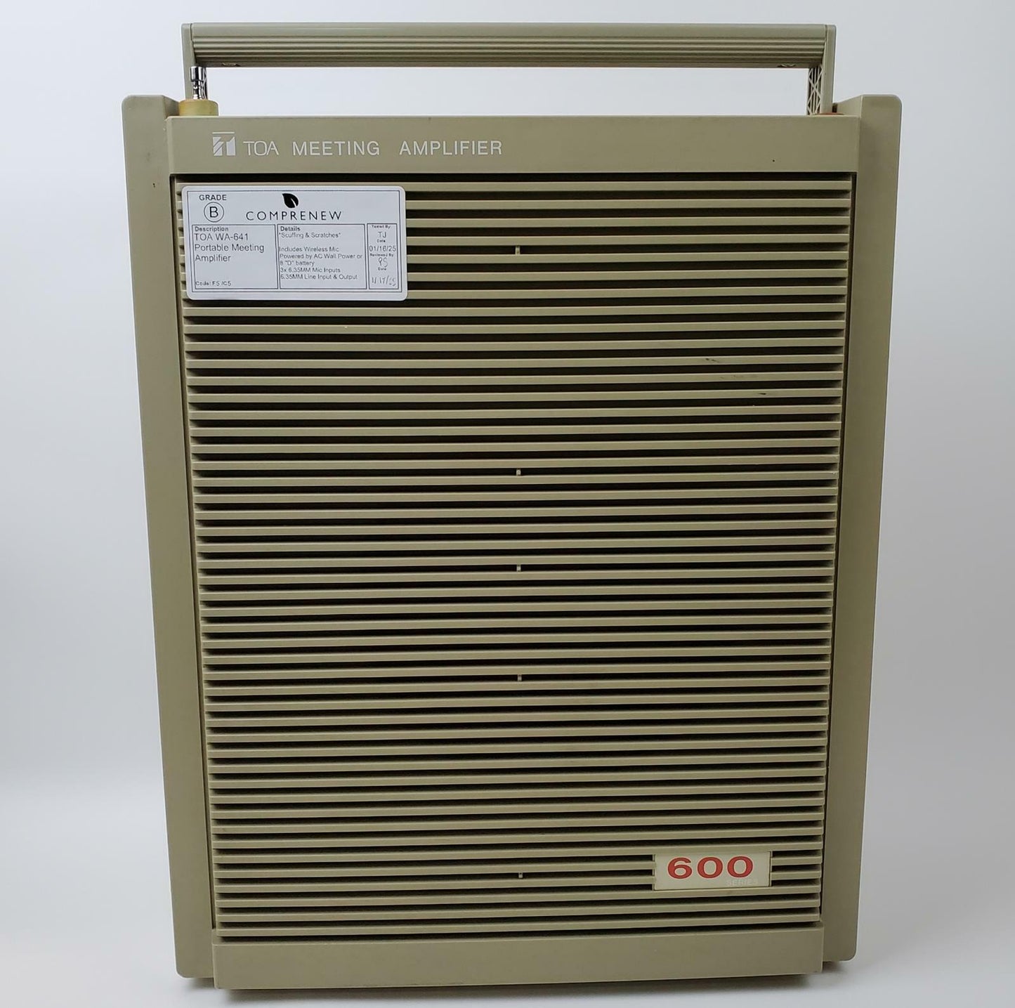 TOA Electronics WA-641 Portable Meeting Amplifier | Grade B