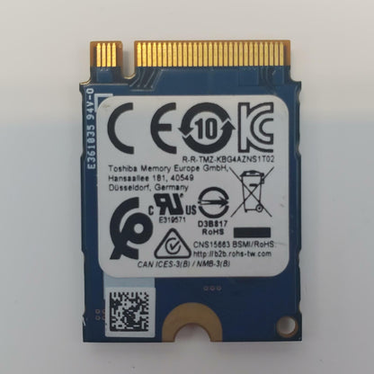 Toshiba KBG40ZNS128G 128GB 2230 Gen3 NVMe Internal SSD | Grade A