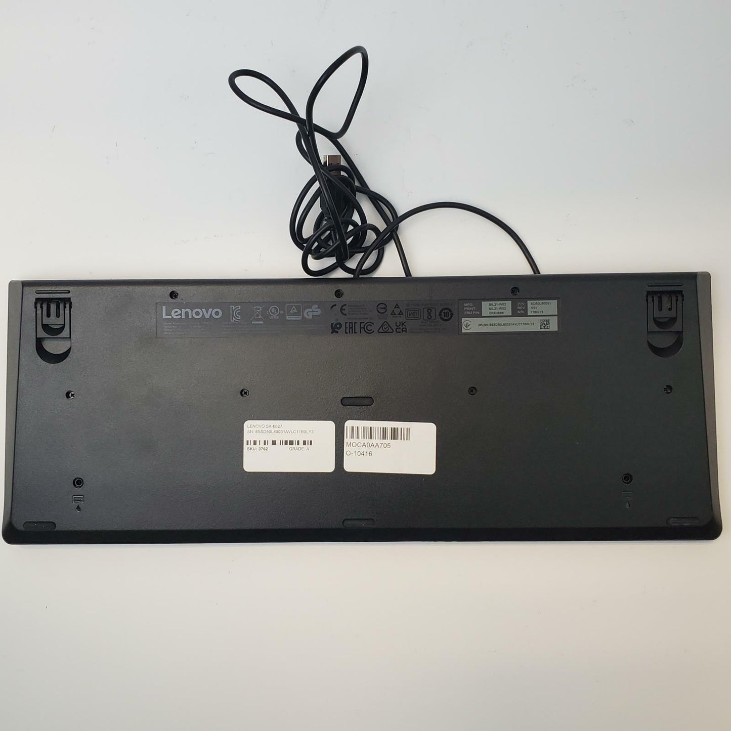 Lenovo SK-8827 USB Wired Keyboard | Grade A | 3762