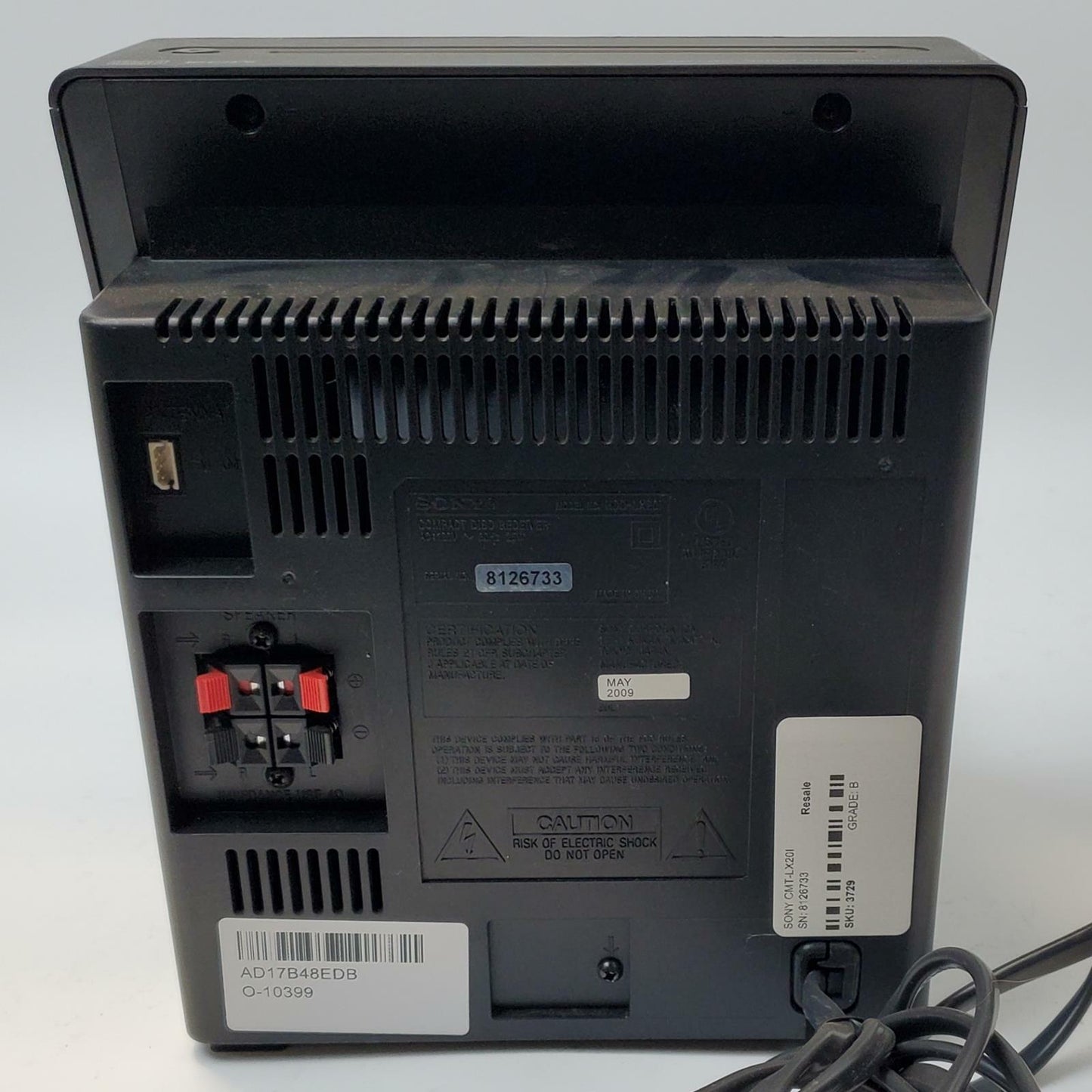 SONY CMT-LX20i iPod Dock/Radio/CD Player | Grade B