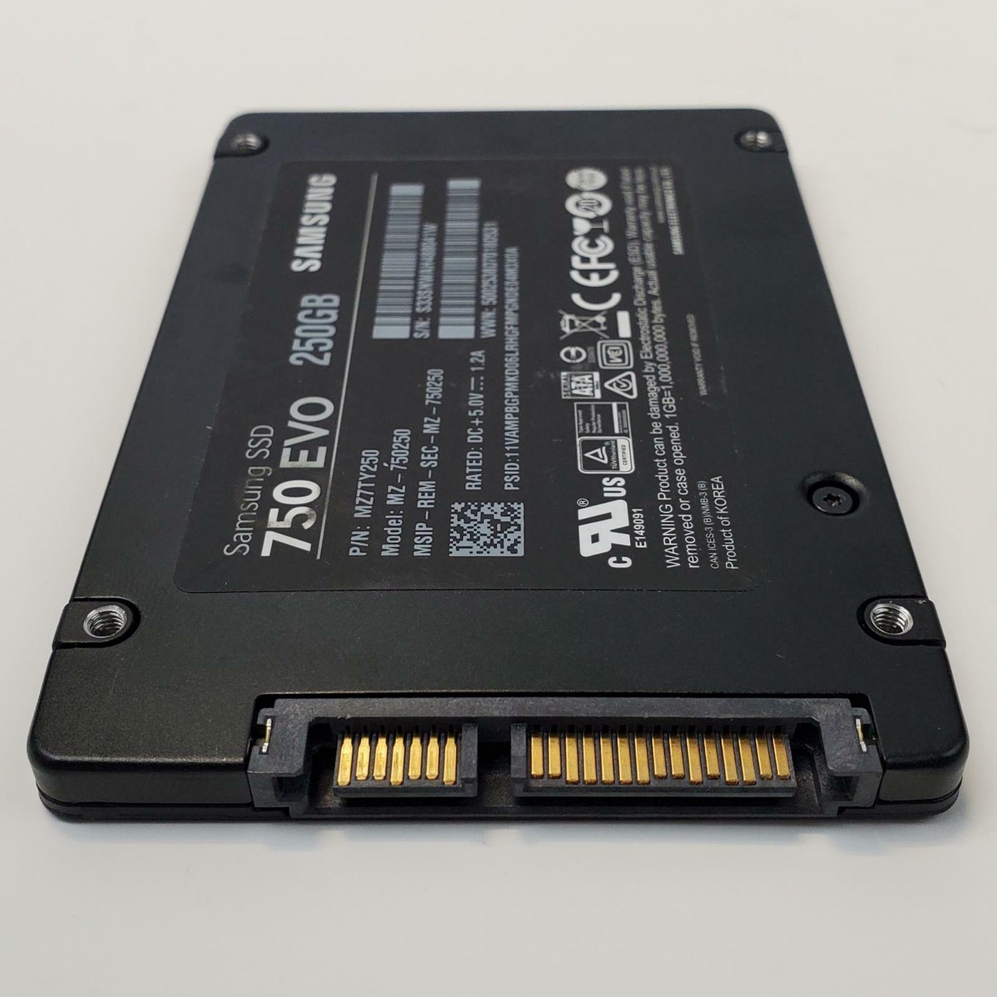 Samsung MZ-750250 250GB 2.5" SATA Internal SSD | Grade A