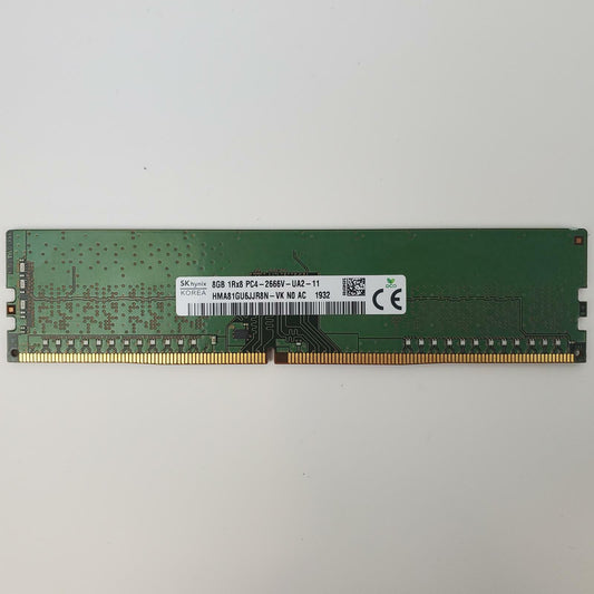 Assorted 8GB PC4-2666V 21333 DIMM DDR4 RAM | Grade A