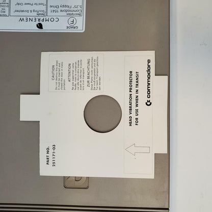 Commodore 1541 5.25" Floppy Drive | Grade F