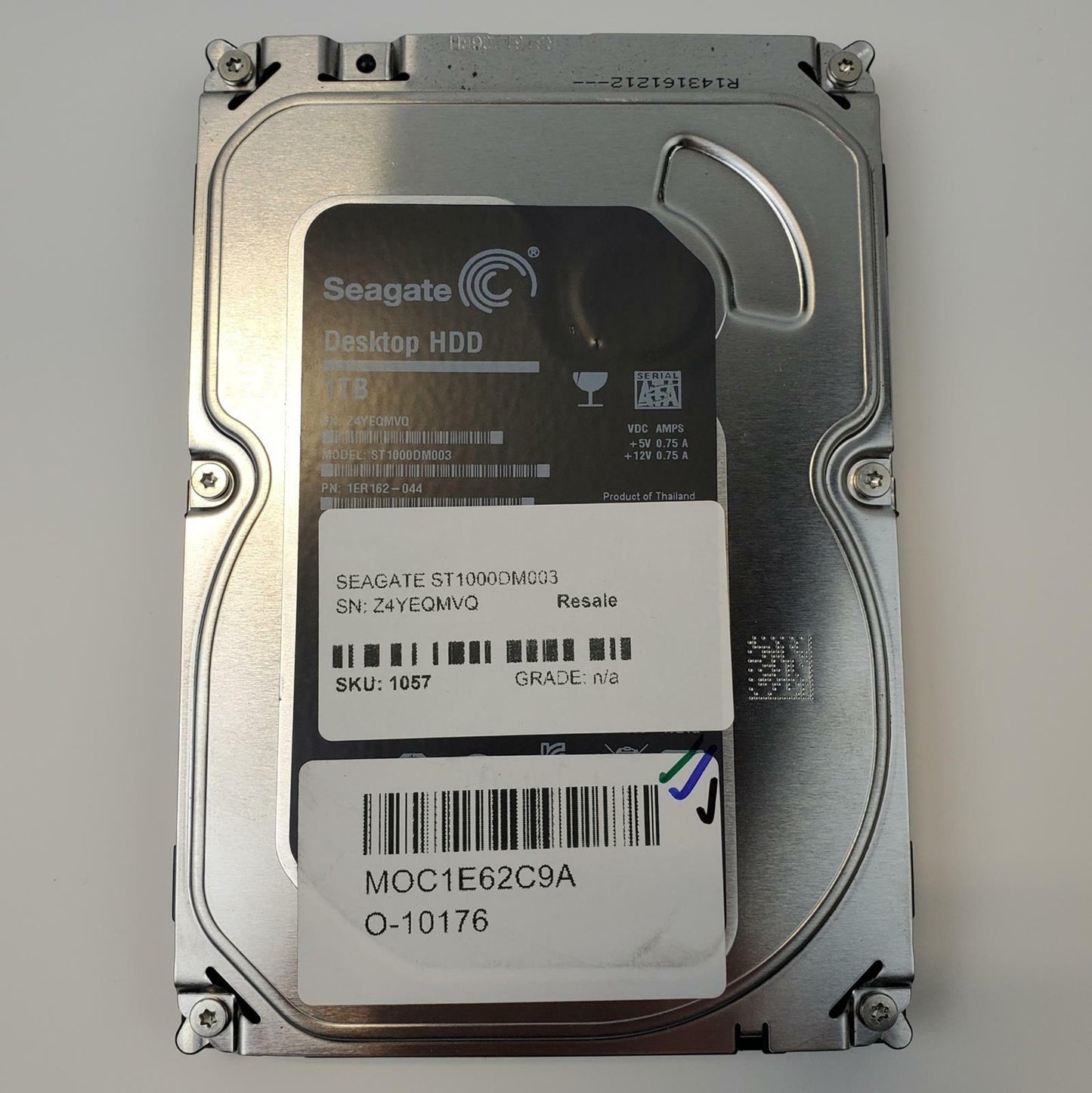 Seagate ST1000DM003 1TB 3.5" SATA Internal HDD | Grade A