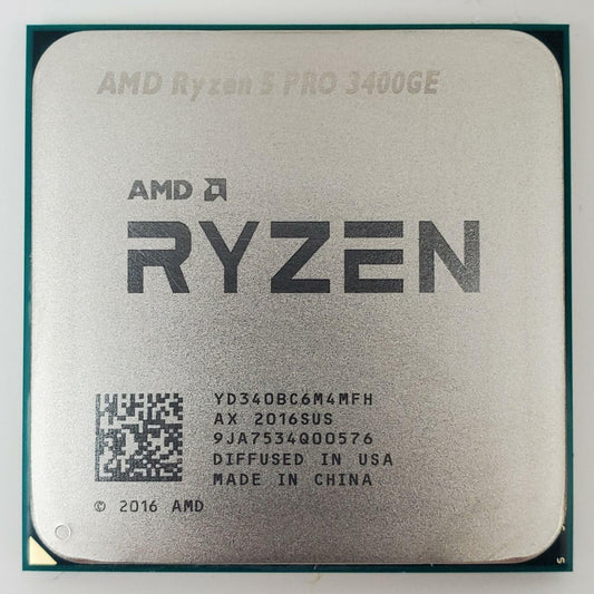 AMD Ryzen 5 Pro 3400GE 3.30GHz Processor | Grade A