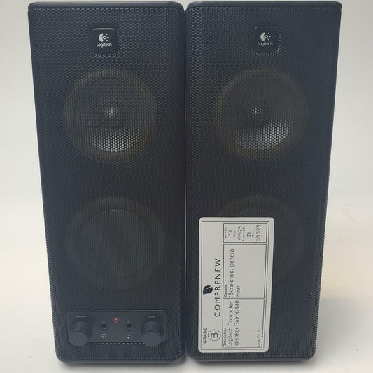LOGITECH X-140 Computer Speaker Pair | Grade B