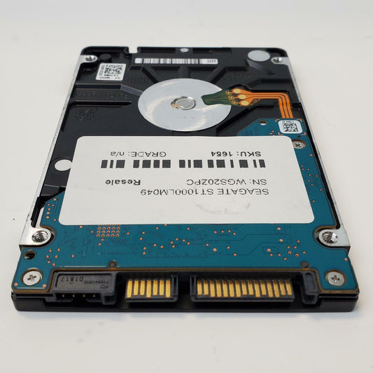 Seagate ST1000LM049 1TB 2.5" SATA Internal HDD | Grade A