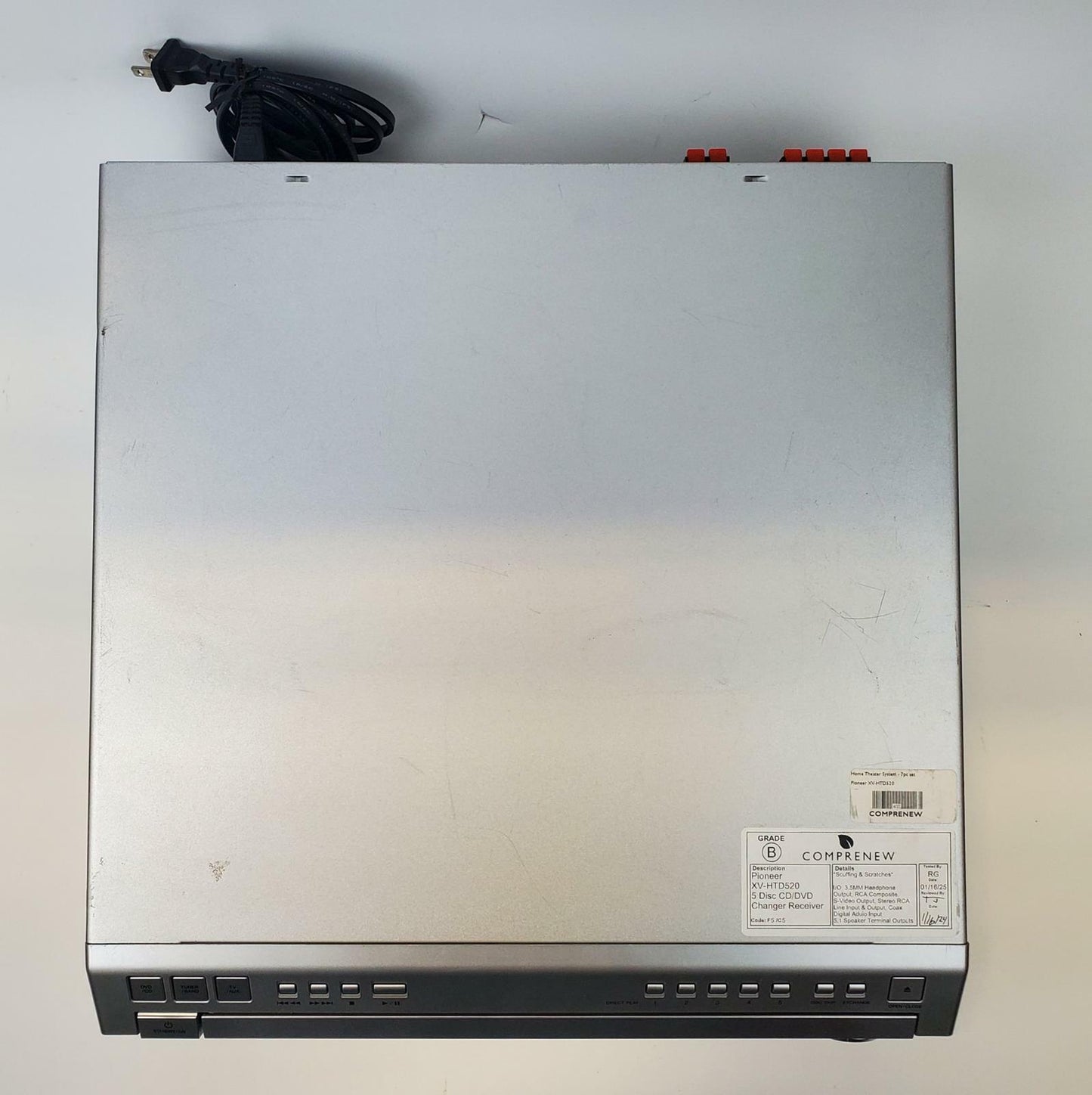 Pioneer XV-HTD520 5-Disc CD/DVD Changer/Receiver | Grade B