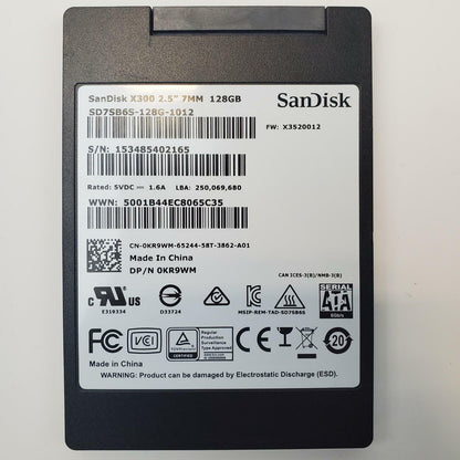 SanDisk SD7SB6S-128G-1012 128GB 2.5" SATA Internal SSD | Grade A