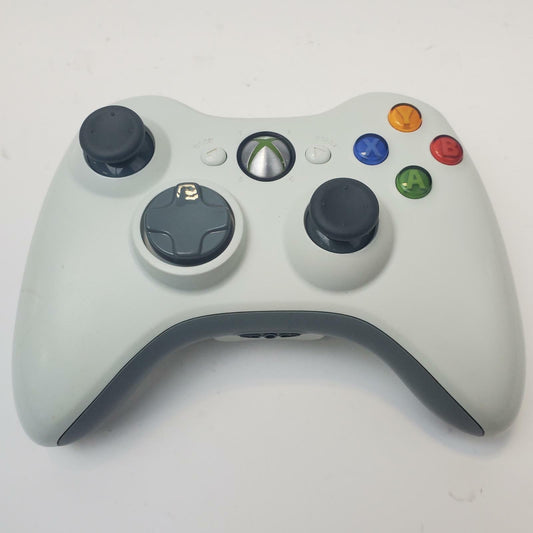 Microsoft Xbox 360 Model 1403 Wireless Controller (White) | Grade B