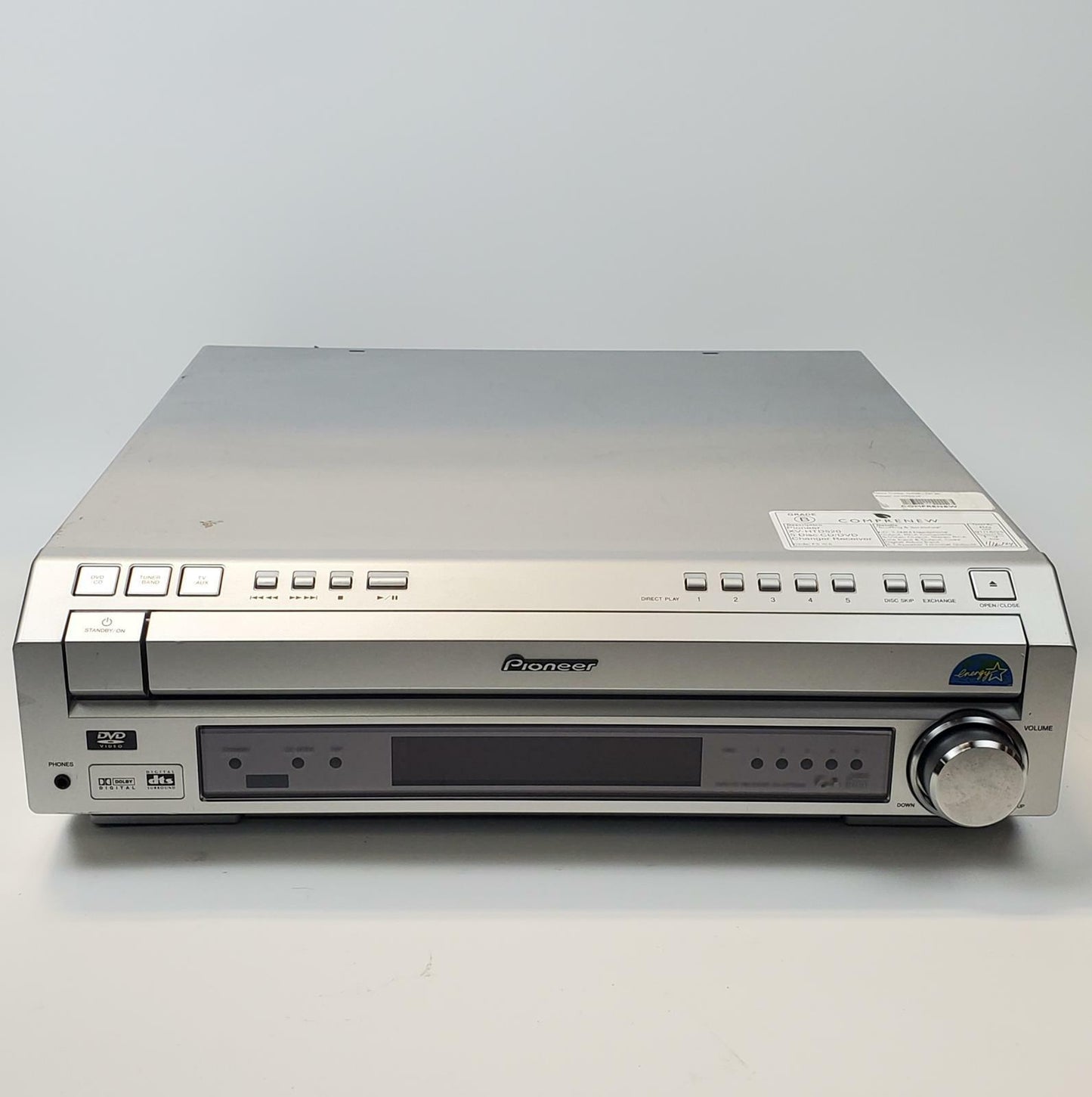 Pioneer XV-HTD520 5-Disc CD/DVD Changer/Receiver | Grade B