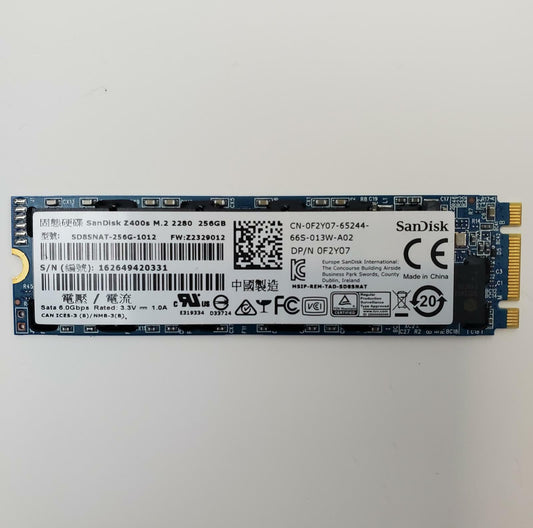SanDisk SD8SNAT-256G-1012 256GB 2280 Gen3 M.2 Internal SSD | Grade A