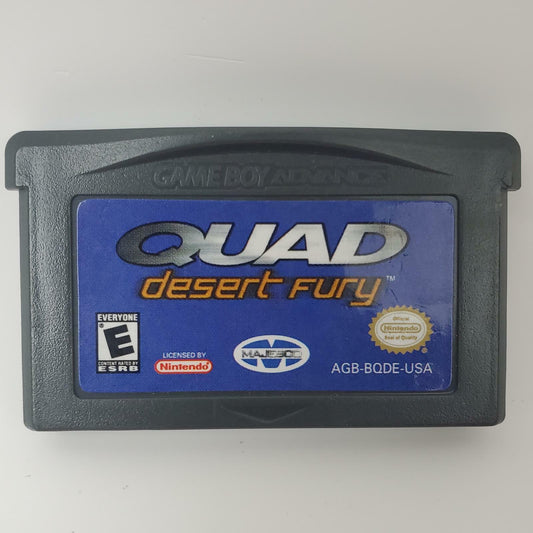 Nintendo GameBoy Advance Game: Quad Desert Fury | Grade B