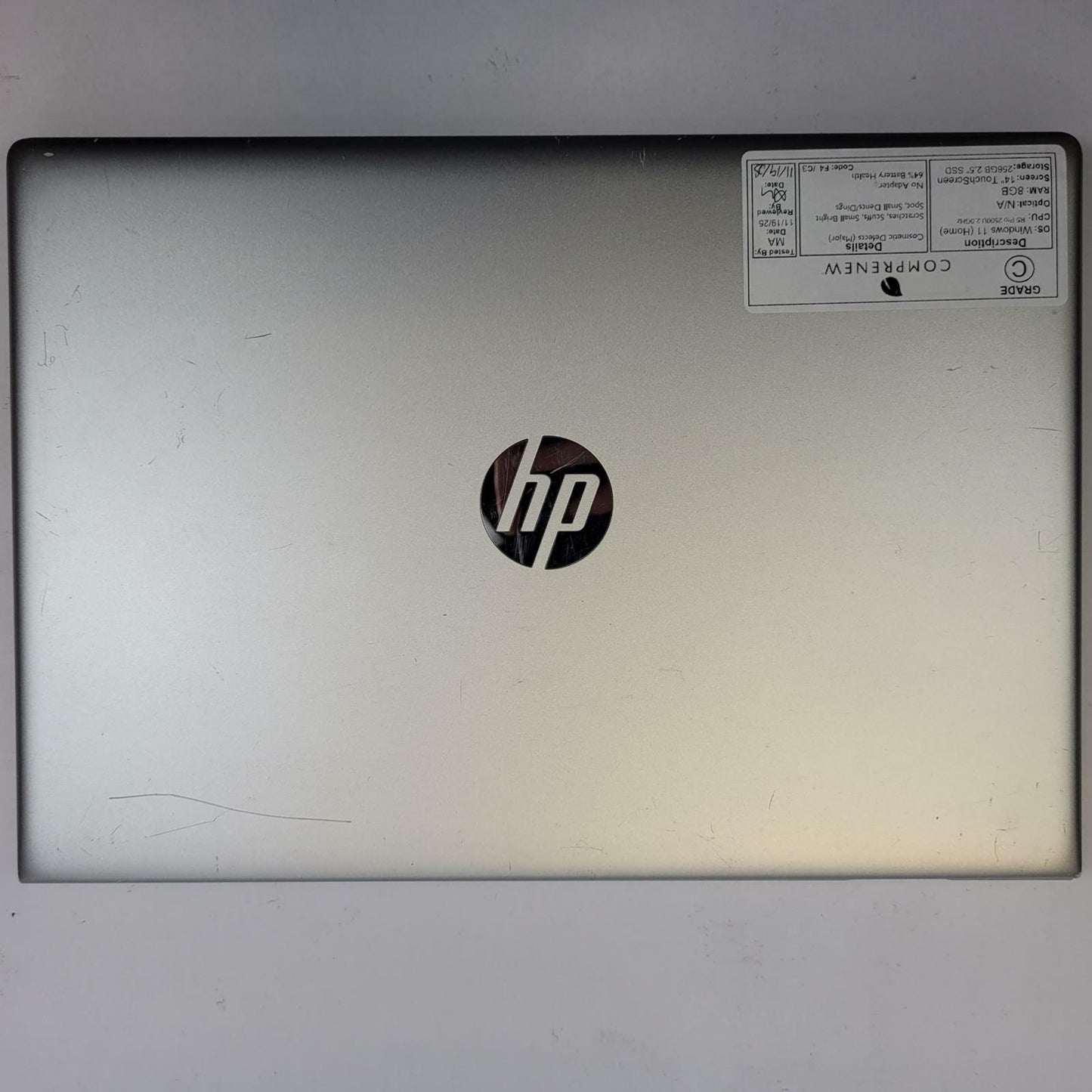 HP PROBOOK 645 G4 Win 11 Ryzen 5 Pro 2500U 8GB RAM 256GB 2.5" SSD | Grade C