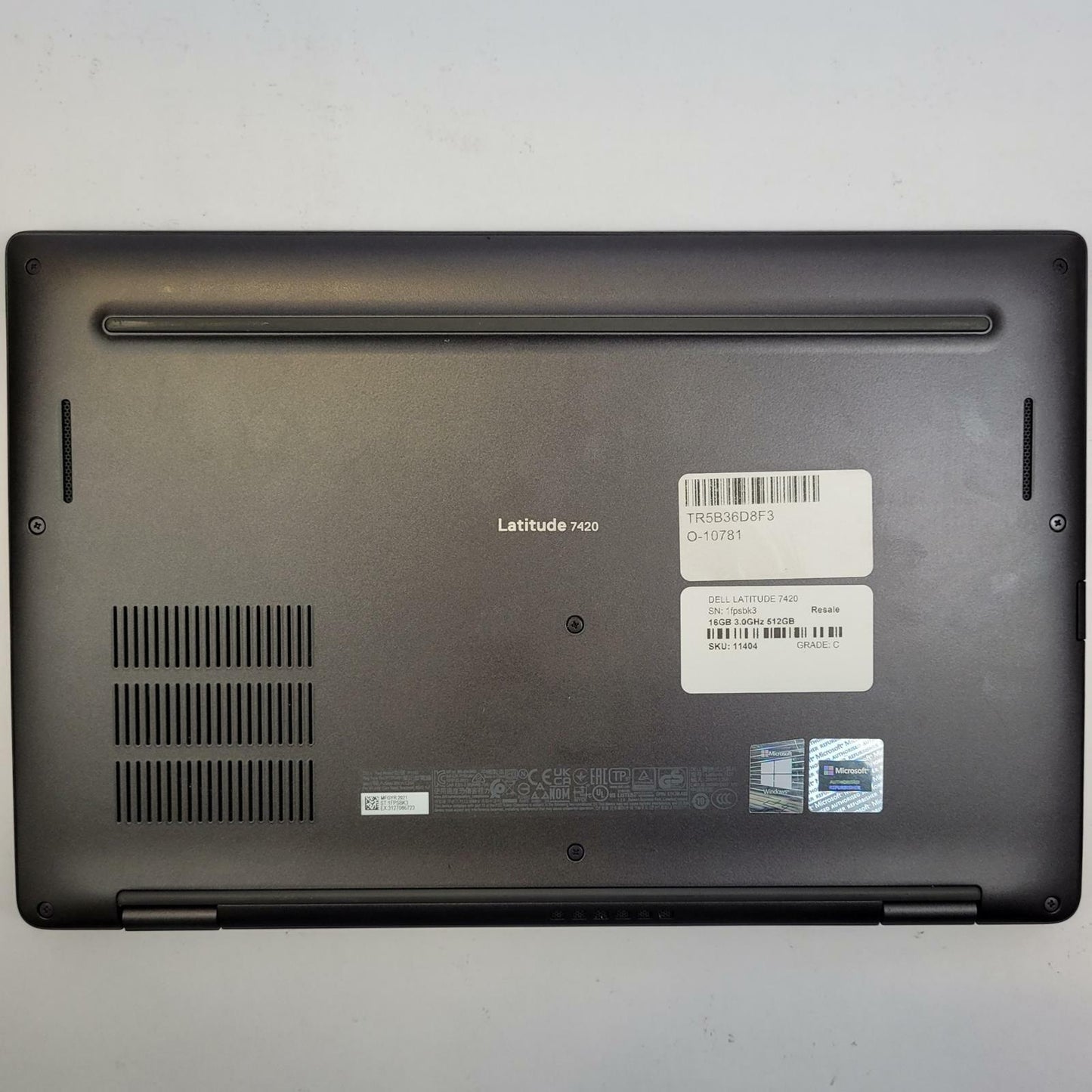 DELL LATITUDE 7420 Windows 11 Home i7-1185G7 16GB RAM 512GB NVME | Grade C