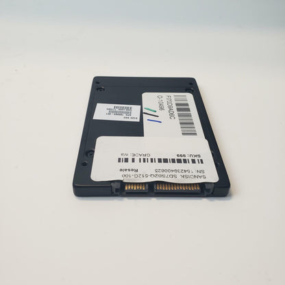 SanDisk SD7SB2Q-512G-1006 512GB 2.5" SATA Internal SSD | Grade A