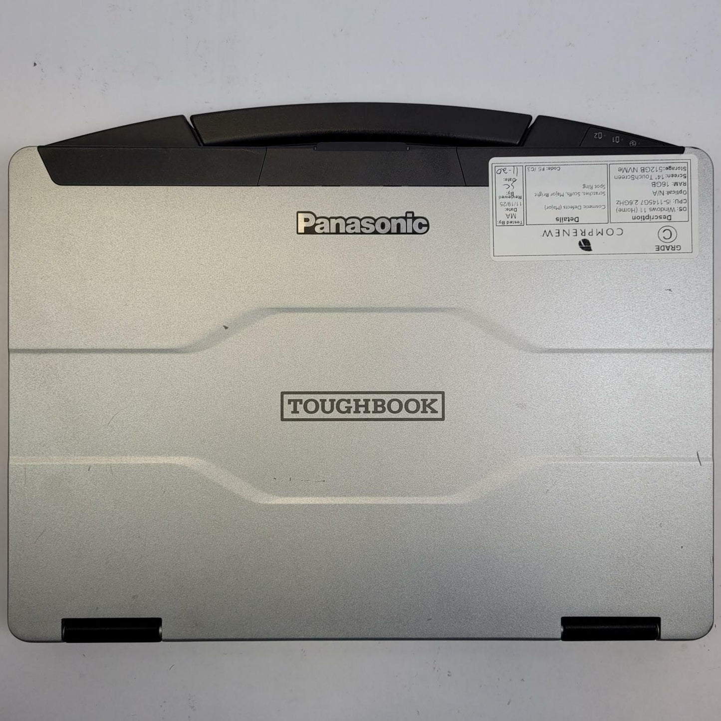 Panasonic Toughbook FZ-55 Win 11 Home I5-1145G7 16GB RAM 512GB NVME | Grade C