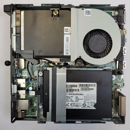 HP PRODESK 400 G3 MINI No OS I5-7500T 8GB RAM 256GB 2.5" SSD | Grade B