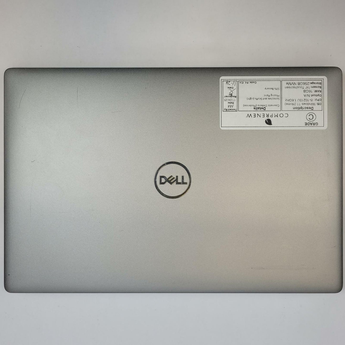 DELL LATITUDE 5410 Windows 11 Home I5-10210U 16GB RAM 256GB NVME | Grade C