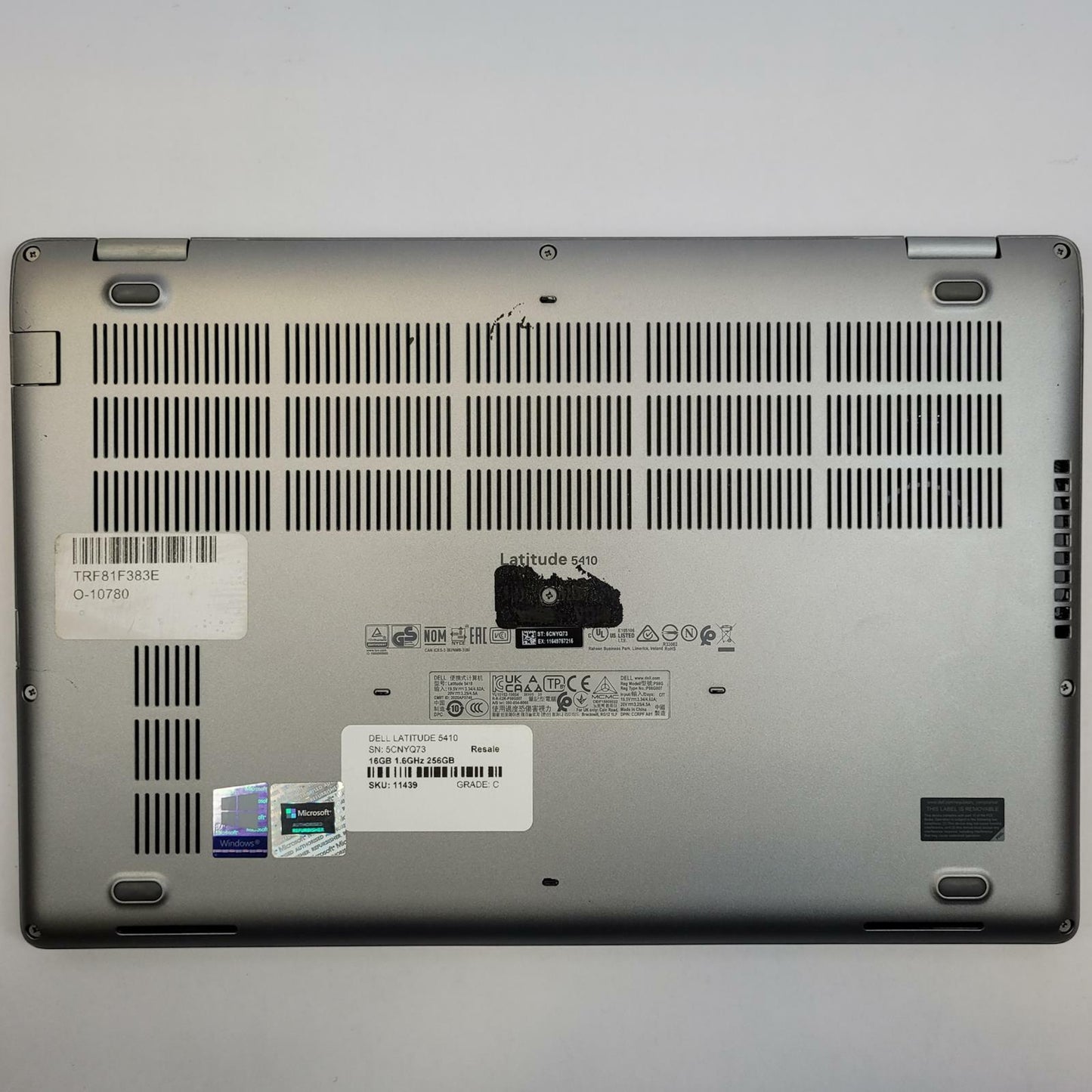 DELL LATITUDE 5410 Windows 11 Home I5-10210U 16GB RAM 256GB NVME | Grade C