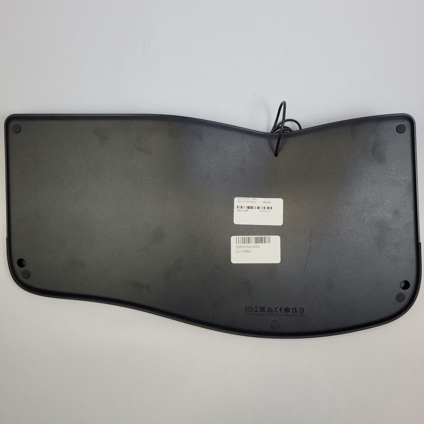 Microsoft 1878 Ergonomic USB Wired Keyboard | Grade B