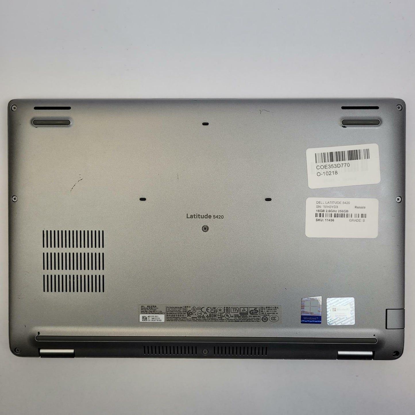 DELL LATITUDE 5420 Windows 11 Home I5-1145G7 16GB RAM 256GB NVME | Grade B