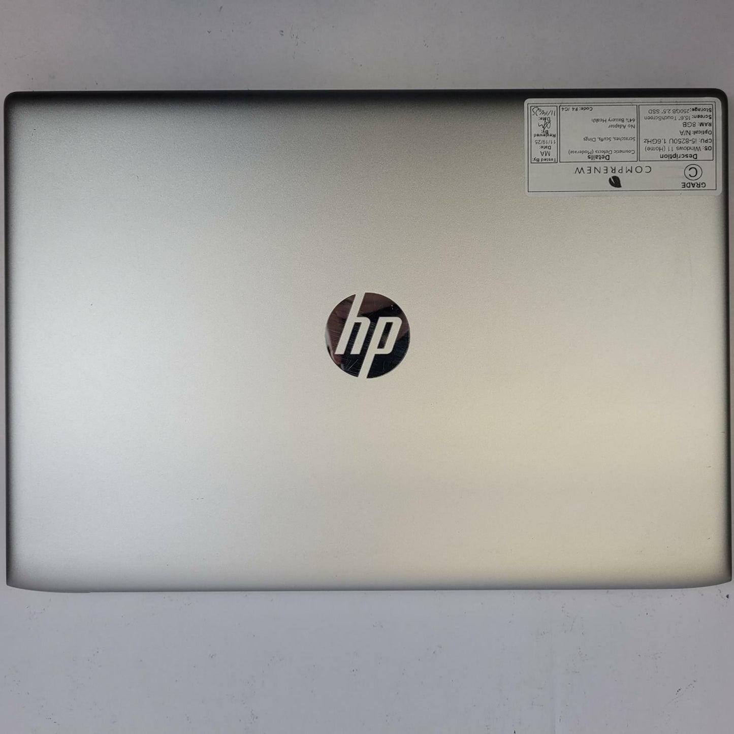 HP PROBOOK 450 G5 Win 11 i5-8250U 8GB RAM 250GB 2.5" SSD | Grade C