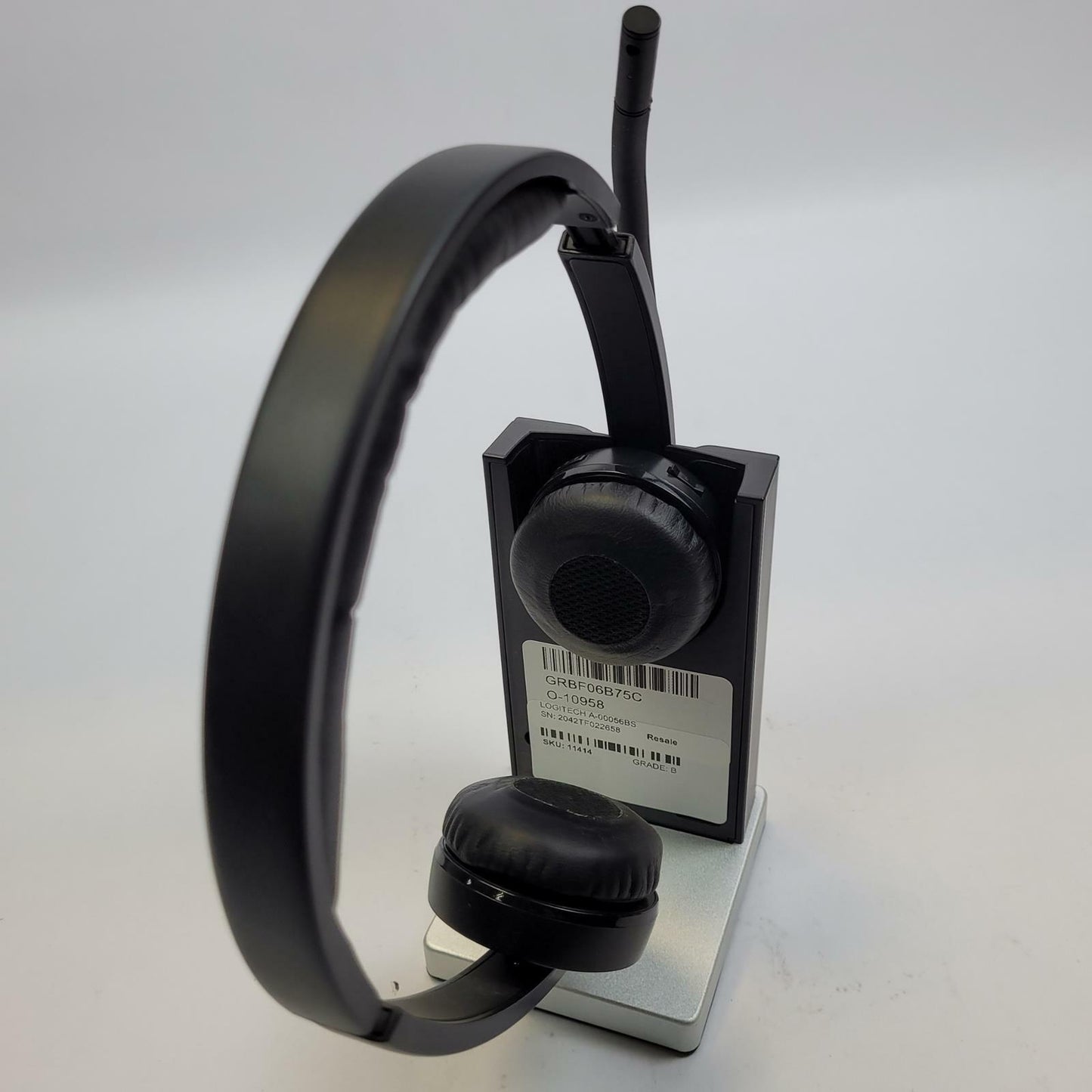 Logitech Dual H820e Bluetooth Wireless Headset w/ Stand | Grade A