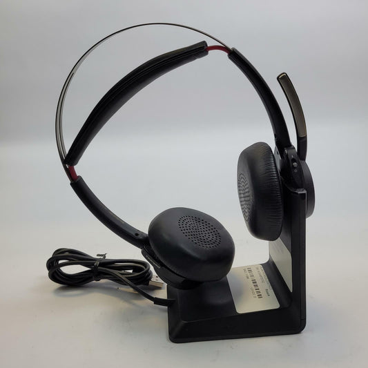 Poly Voyager Focus UC Bluetooth Wireless Headset w/ Charge Stand | Grade A