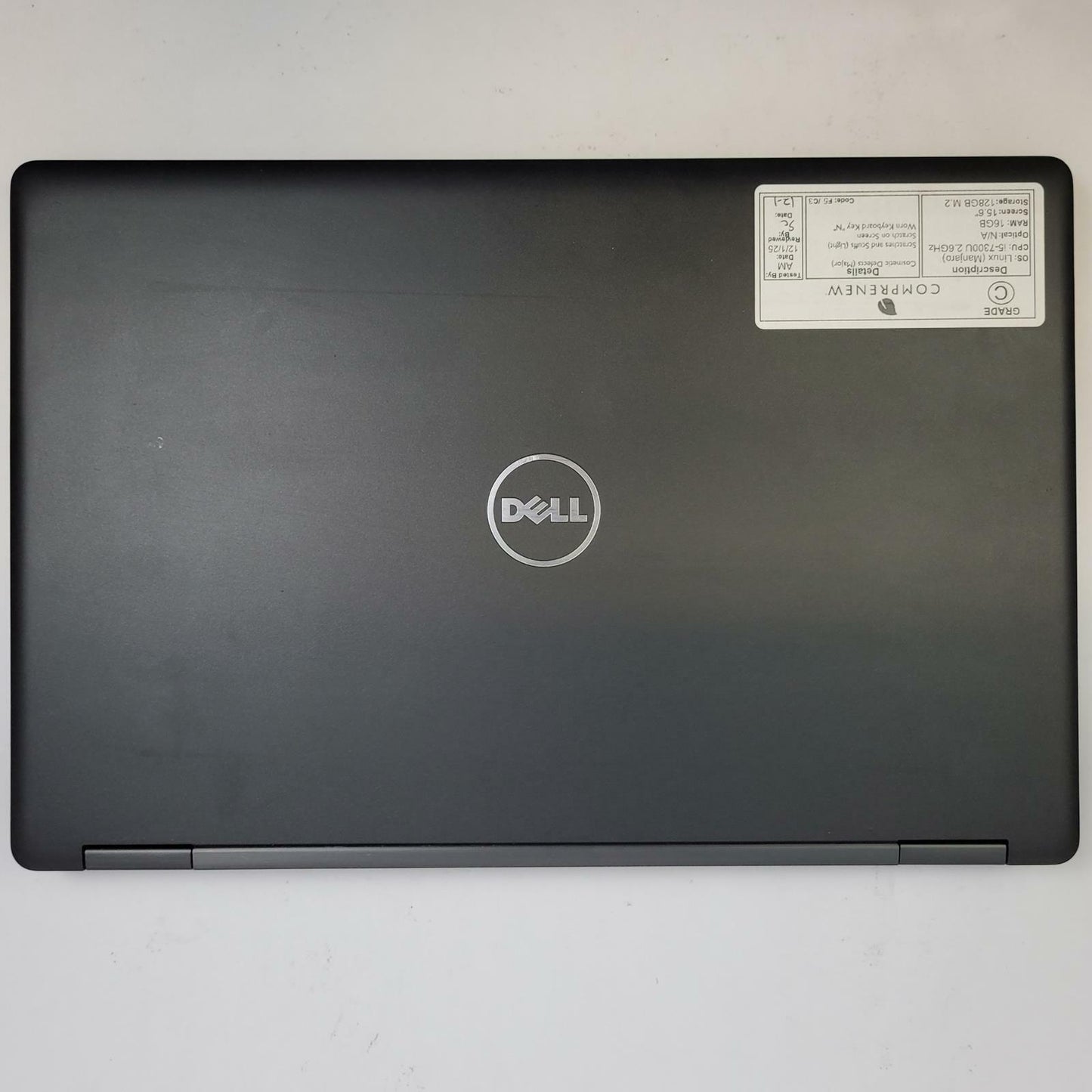 DELL LATITUDE 5580 Linux Manjaro i5-7300U 16GB RAM 128GB M.2 | Grade C