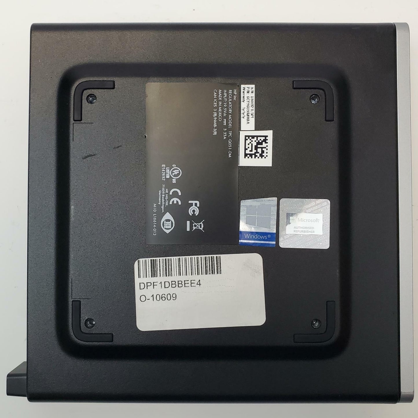 HP PRODESK 400 G3 MINI Win 11 Ryzen 3 Pro 2200GE 16GB RAM 250GB SSD | Grade B