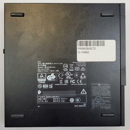 DELL OPTIPLEX 3060 Win 11 i5-8500T 16GB RAM 240GB 2.5" SSD | Grade B | 11527