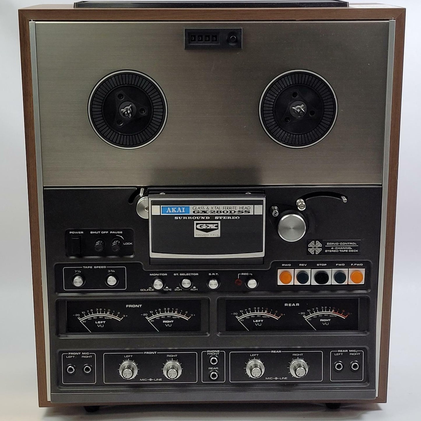 AKAI GX-280D-SS 4-Channel Reel to Reel Tape Recorder/Player | Grade F