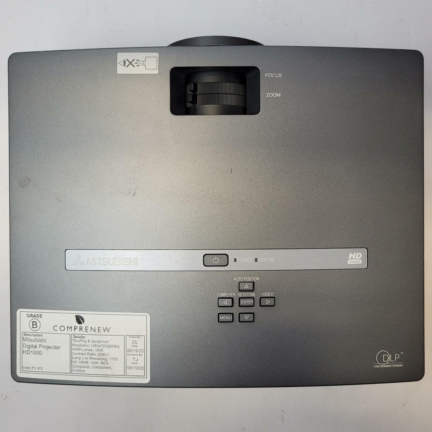 MITSUBISHI HD1000 Digital Projector | Grade B