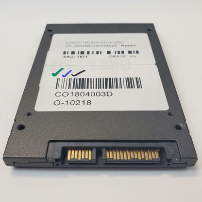 Kingston SHFS37A/120G 120GB 2.5" SATA Internal SSD | Grade A