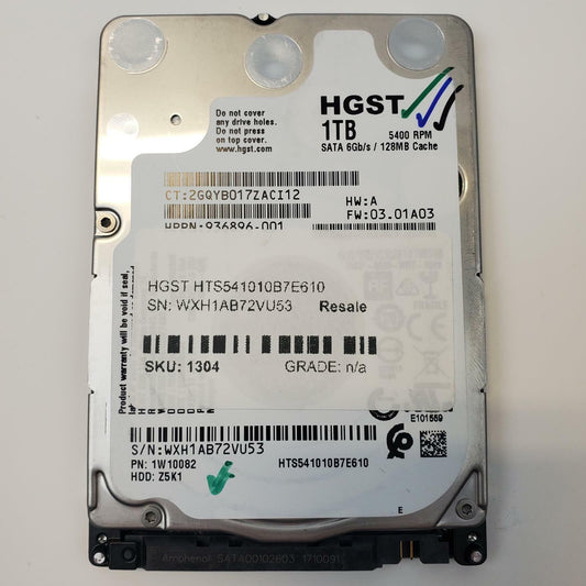 HGST HTS541010B7E610 1TB 2.5" SATA Internal HDD | Grade A