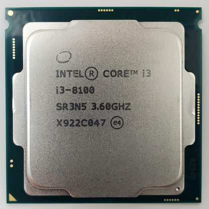 Intel Core i3-8100 SR3N5 3.60GHz Processor | Grade A