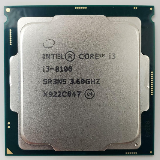 Intel Core i3-8100 SR3N5 3.60GHz Processor | Grade A