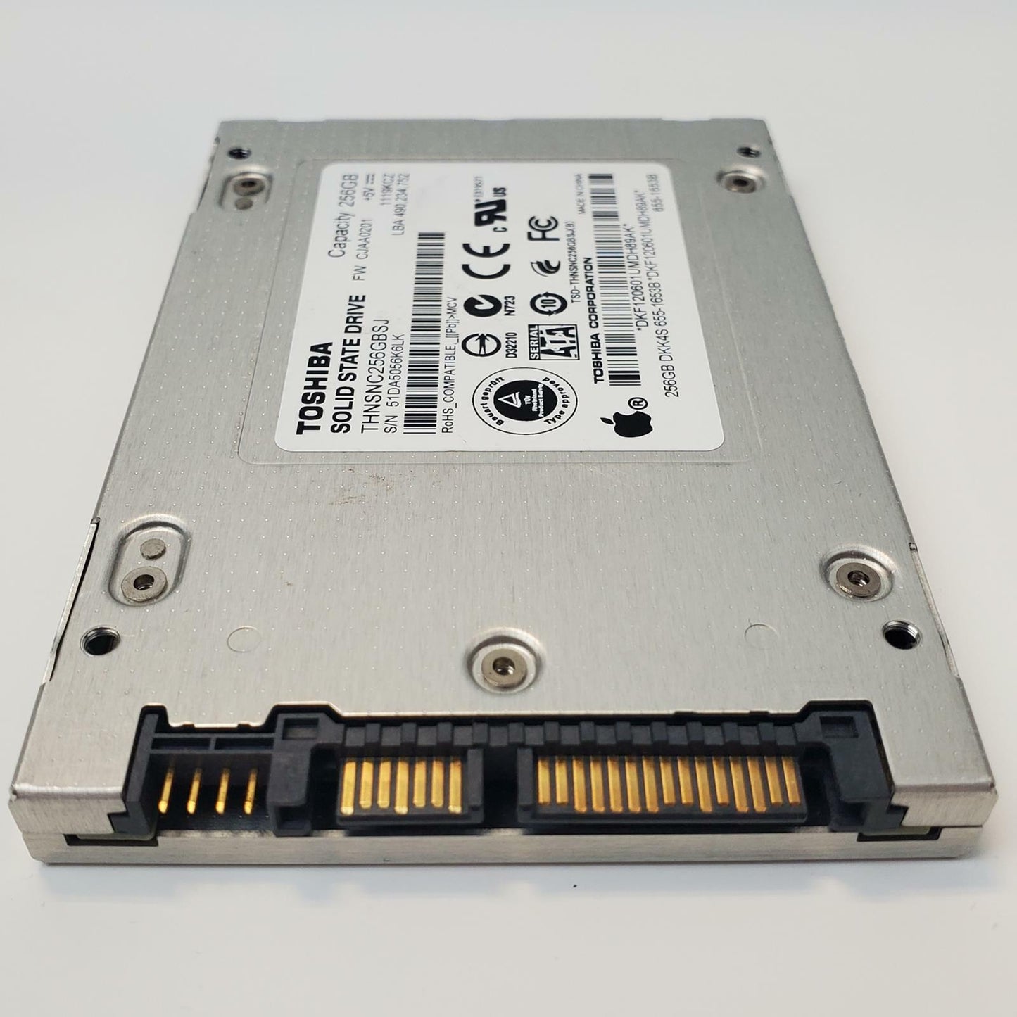 Toshiba THNSNC256GBSJ 256GB 2.5" SATA Internal SSD | Grade A