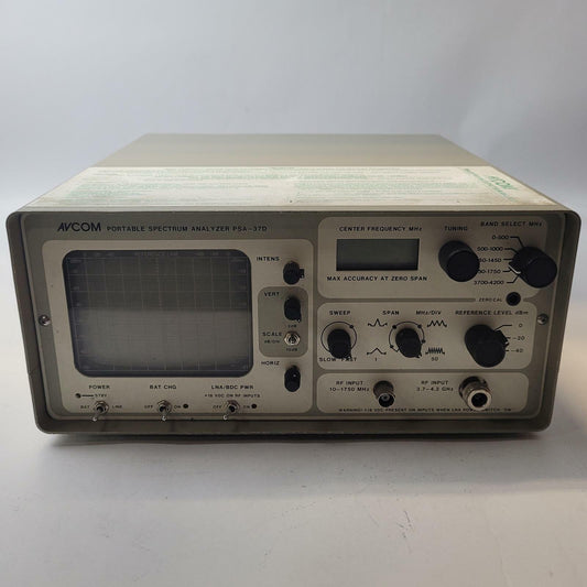 AVCOM PSA-37D Portable Spectrum Analyzer | Grade F