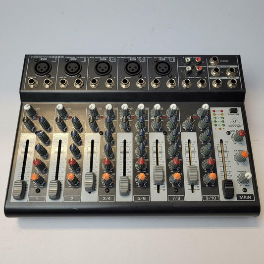 BEHRINGER XENYX 1002B 10-Channel Mixer | Grade C