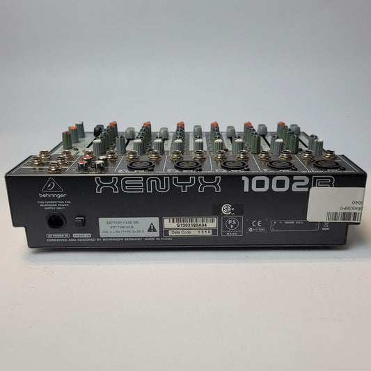 BEHRINGER XENYX 1002B 10-Channel Mixer | Grade C