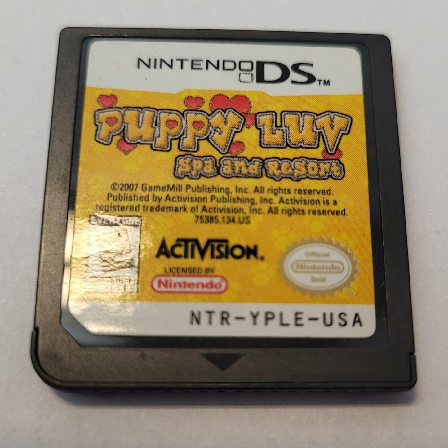 Nintendo DS Game: Puppy Luv Spa and Resort | Grade A