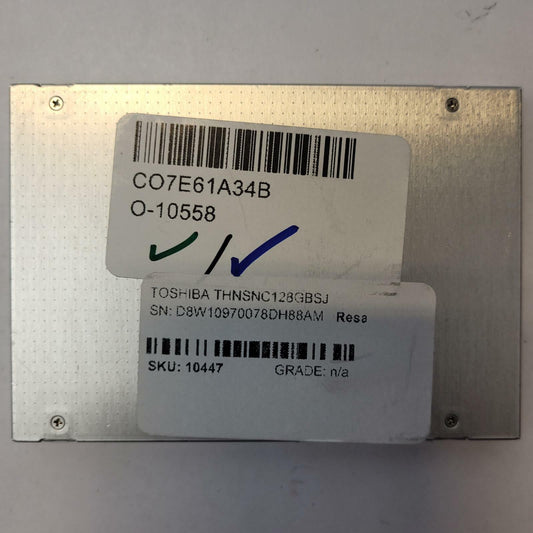 TOSHIBA THNSNC128GBSJ 128GB 2.5" SATA Internal SSD | Grade A
