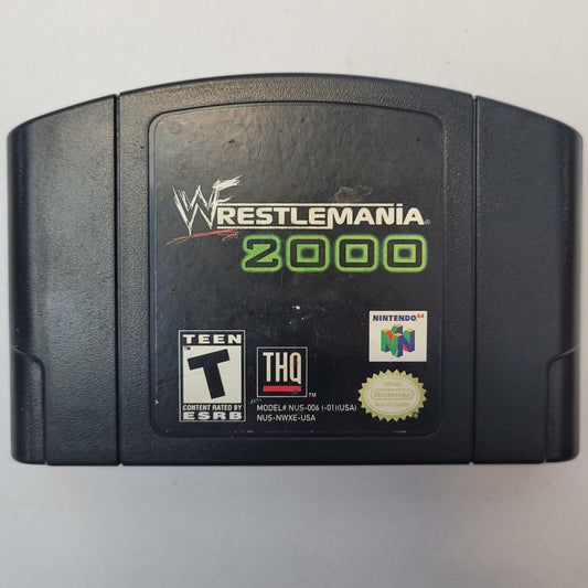 Nintendo 64 Game: Wrestlemania 2000 | Grade B