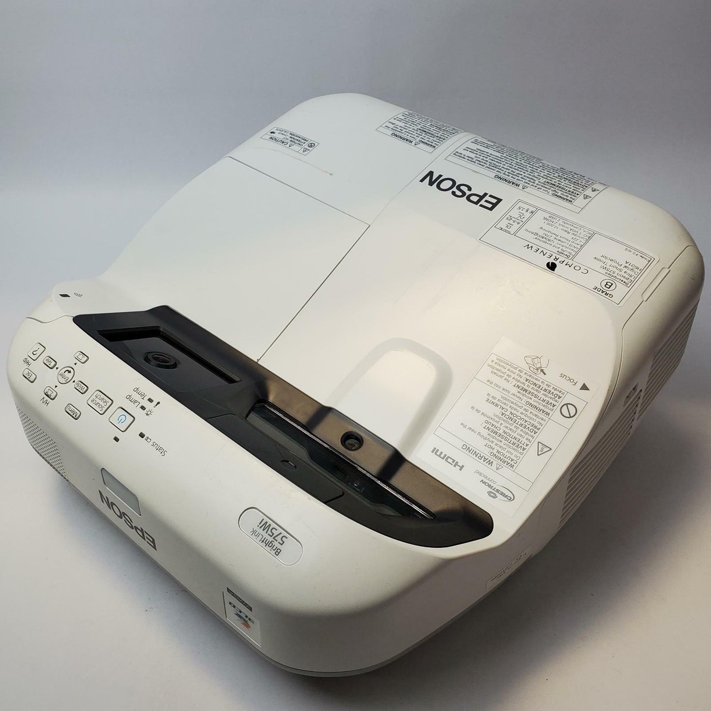 EPSON 575WI Ultra Short Throw Digital Projector | Grade B | 9505