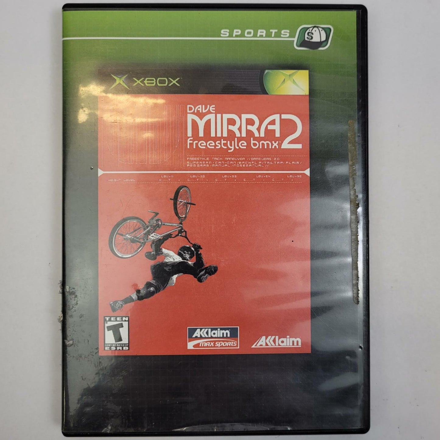Xbox Game: Dave Mirra 2 Freestyle BMX | Grade B