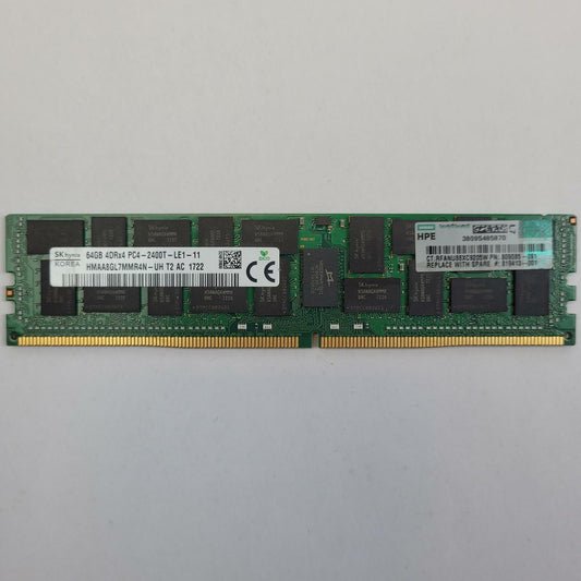 Assorted 64GB DDR4-2400T LRDIMM 4Rx4 ECC Server RAM | Grade A