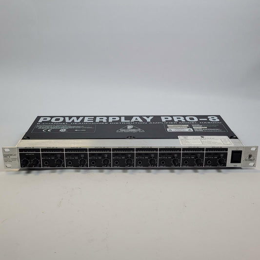 BEHRINGER HA8000 PowerPlay Pro-8 8-Channel Headphone Amplifier | Grade B