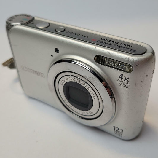 Canon PowerShot A3100 IS Digital Camera (Silver) | Grade B